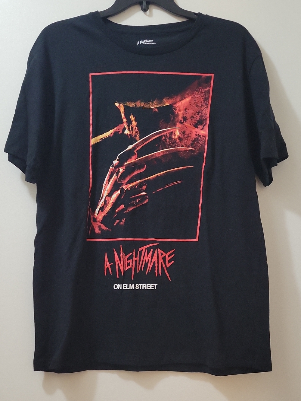 A Nightmare on Elm Street Black Graphic Tee